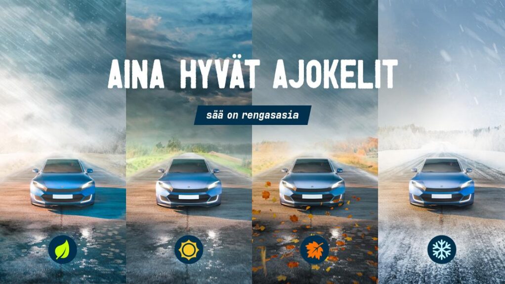 Aina hyvät ajokelit – vuodenajasta toiseen