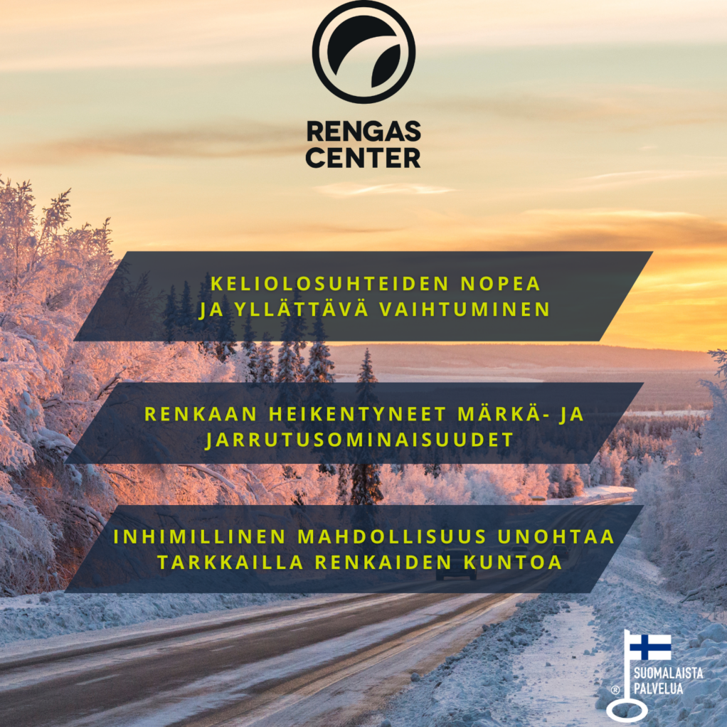 Lauha talvi ei takaa turvallista tieliikennettä