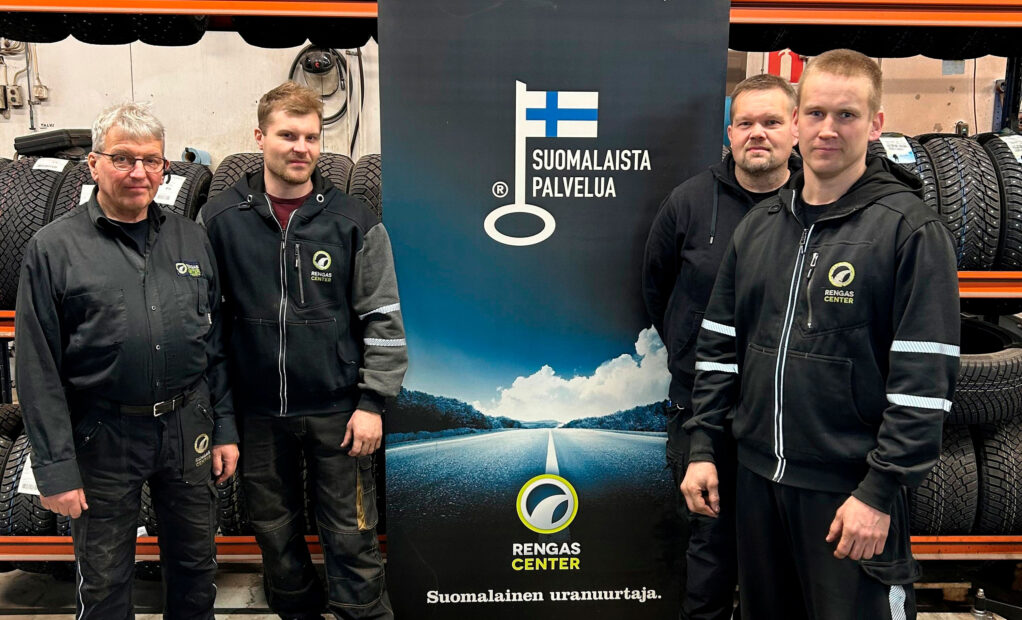 Uudet yrittäjät RengasCenter Alahärmään