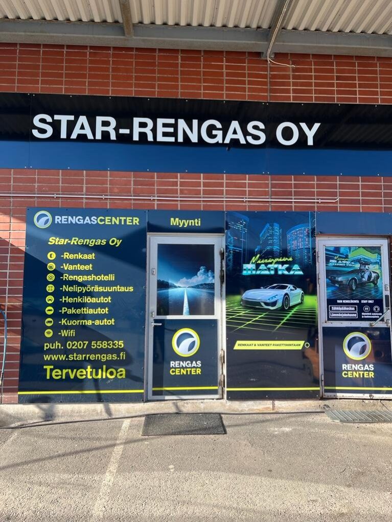 RengasCenter Porttipuisto – Star-Rengas Oy