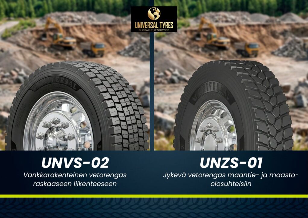 Universal Tyres -valikoima