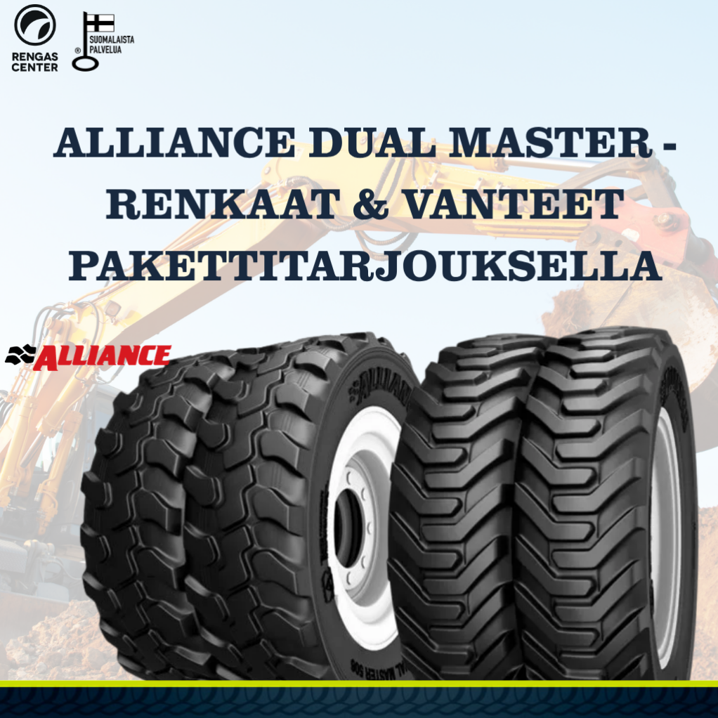 Alliance Dual Master -renkaat pakettihintaan